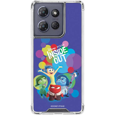 Disney Inside Out Character Group Moto G Play 5G (2025) Clear Case